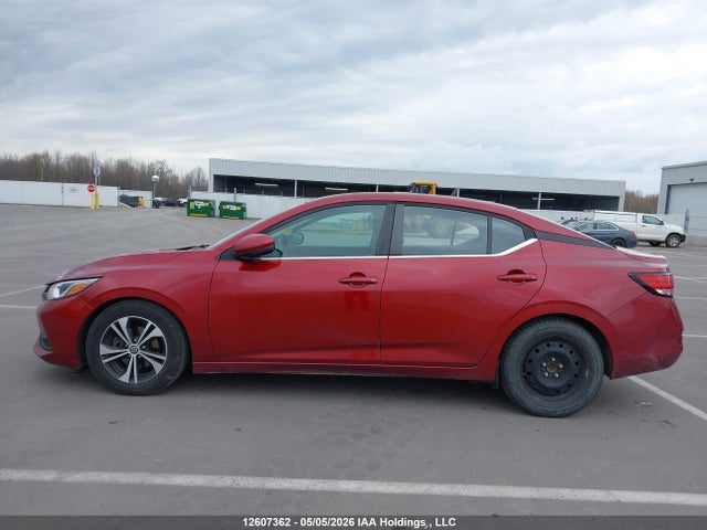 12607362 :رقم المزاد ، 3N1AB8CV1LY226341 vin ، 2020 Nissan Sentra Sv مزاد بيع