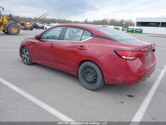 12607362 :رقم المزاد ، 3N1AB8CV1LY226341 vin ، 2020 Nissan Sentra Sv مزاد بيع