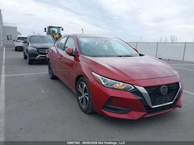 12607362 :رقم المزاد ، 3N1AB8CV1LY226341 vin ، 2020 Nissan Sentra Sv مزاد بيع