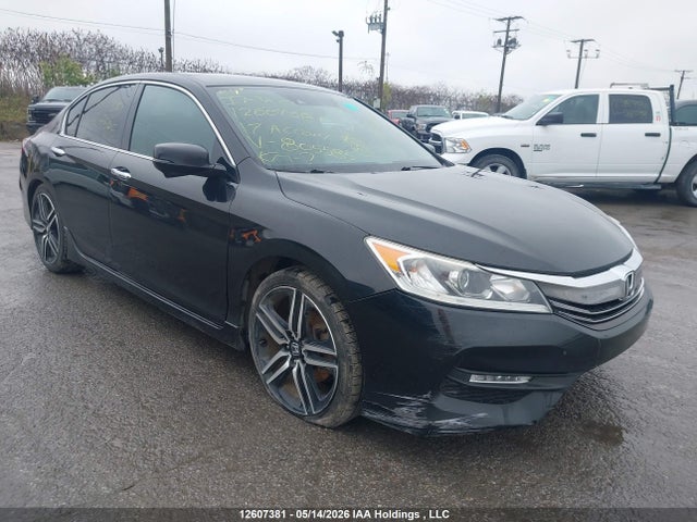 12607381 :رقم المزاد ، 1HGCR2F6XHA805585 vin ، 2017 Honda Accord مزاد بيع
