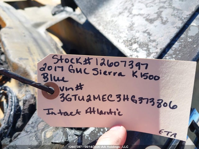 GMC Sierra K1500 Sle 2017 3GTU2MEC3HG373806 Image 9
