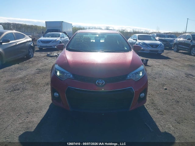 12607410 :رقم المزاد ، 2T1BURHE8GC585055 vin ، 2016 Toyota Corolla مزاد بيع