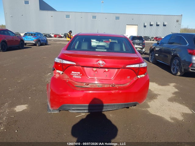 12607410 :رقم المزاد ، 2T1BURHE8GC585055 vin ، 2016 Toyota Corolla مزاد بيع