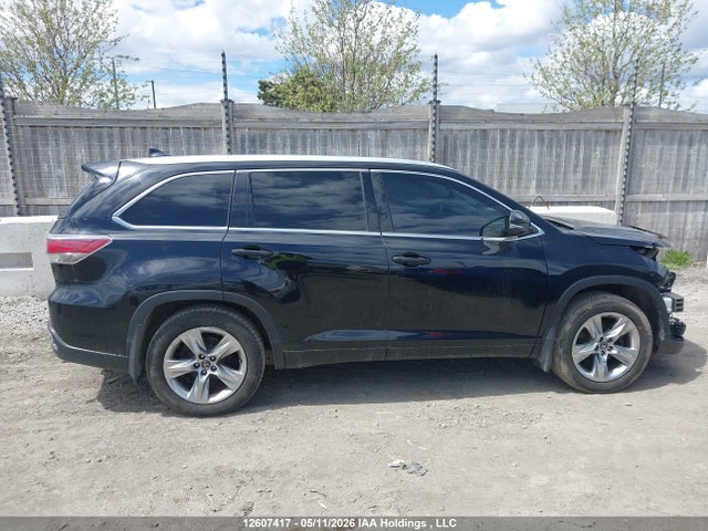 12607417 :رقم المزاد ، 5TDDKRFH7GS332425 vin ، 2016 Toyota Highlander Limited مزاد بيع