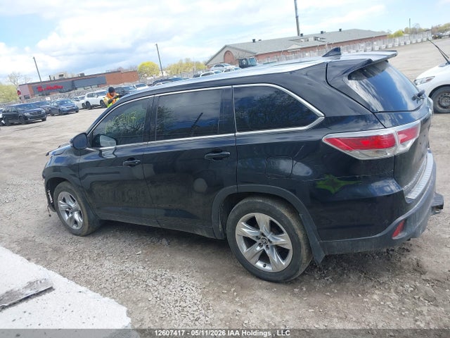12607417 :رقم المزاد ، 5TDDKRFH7GS332425 vin ، 2016 Toyota Highlander Limited مزاد بيع