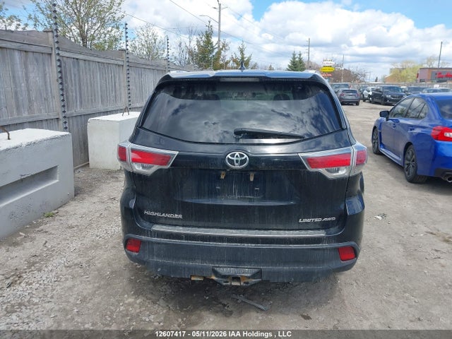 12607417 :رقم المزاد ، 5TDDKRFH7GS332425 vin ، 2016 Toyota Highlander Limited مزاد بيع