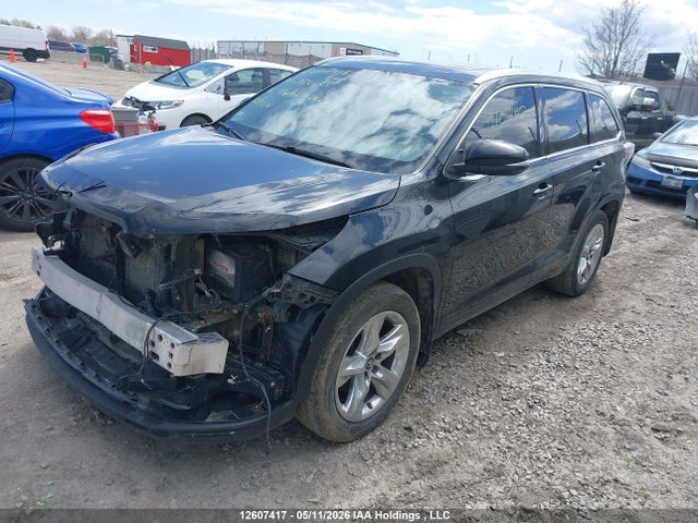 12607417 :رقم المزاد ، 5TDDKRFH7GS332425 vin ، 2016 Toyota Highlander Limited مزاد بيع