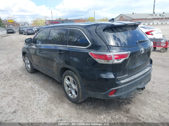 12607417 :رقم المزاد ، 5TDDKRFH7GS332425 vin ، 2016 Toyota Highlander Limited مزاد بيع