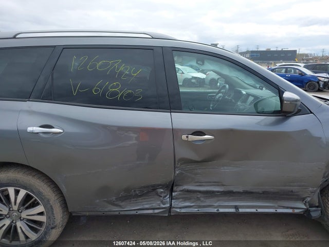 Продажа на аукционе авто 2018 Nissan Pathfinder S/sv/sl/platinum, vin: 5N1DR2MM3JC618103, номер лота: 12607424