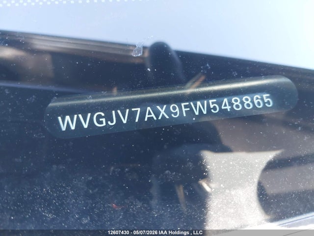 WVGJV7AX9FW548865 Volkswagen Tiguan Comfortline/highline/special Edition/trendline