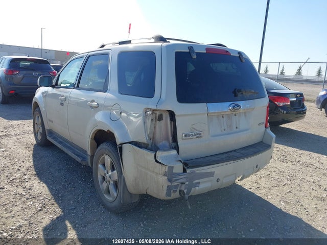12607435 :رقم المزاد ، 1FMCU94188KD78068 vin ، 2008 Ford Escape Limited مزاد بيع