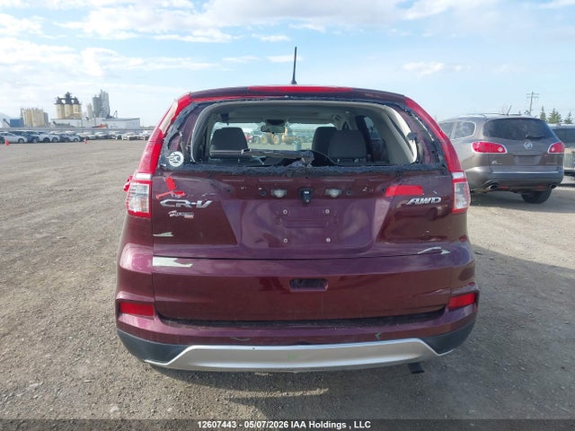 2015 Honda Cr-v Ex მანქანა იყიდება აუქციონზე, vin: 2HKRM4H56FH122487, აუქციონის ნომერი: 12607443