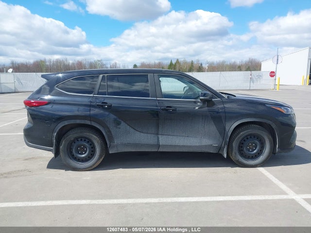2023 Toyota Highlander Hybrid Le მანქანა იყიდება აუქციონზე, vin: 5TDBBRCH3PS127924, აუქციონის ნომერი: 12607483
