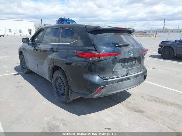 2023 Toyota Highlander Hybrid Le მანქანა იყიდება აუქციონზე, vin: 5TDBBRCH3PS127924, აუქციონის ნომერი: 12607483