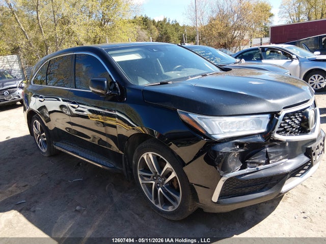 2017 Acura Mdx Navigation Package მანქანა იყიდება აუქციონზე, vin: 5FRYD4H47HB503025, აუქციონის ნომერი: 12607494