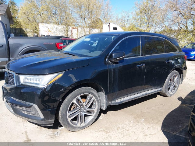 2017 Acura Mdx Navigation Package მანქანა იყიდება აუქციონზე, vin: 5FRYD4H47HB503025, აუქციონის ნომერი: 12607494
