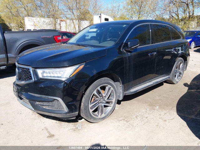 2017 Acura Mdx Navigation Package მანქანა იყიდება აუქციონზე, vin: 5FRYD4H47HB503025, აუქციონის ნომერი: 12607494