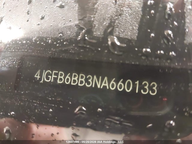 12607499 :رقم المزاد ، 4JGFB6BB3NA660133 vin ، 2022 Mercedes-benz Gle Amg 53 4matic مزاد بيع
