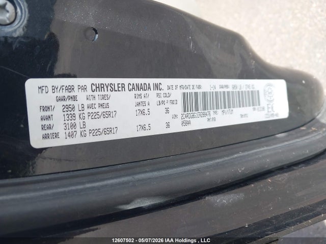Dodge Grand Caravan Se 2014 2C4RDGBG1ER288476 Image 9