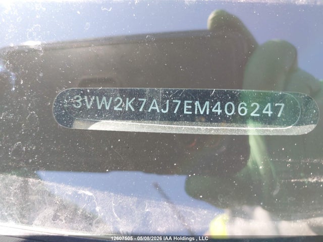 Aukcja sprzedaży 2014 Volkswagen Jetta S, vin: 3VW2K7AJ7EM406247, numer aukcji: 12607505