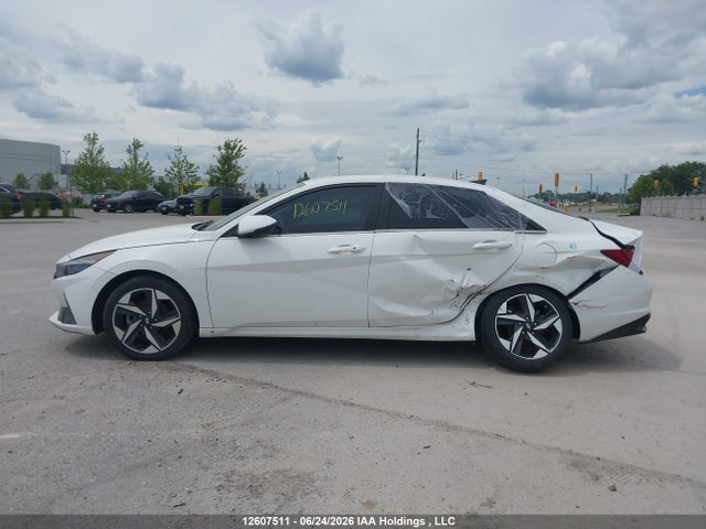 2023 Hyundai Elantra Luxury Ivt მანქანა იყიდება აუქციონზე, vin: KMHLN4AG8PU578069, აუქციონის ნომერი: 12607511