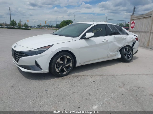 2023 Hyundai Elantra Luxury Ivt მანქანა იყიდება აუქციონზე, vin: KMHLN4AG8PU578069, აუქციონის ნომერი: 12607511