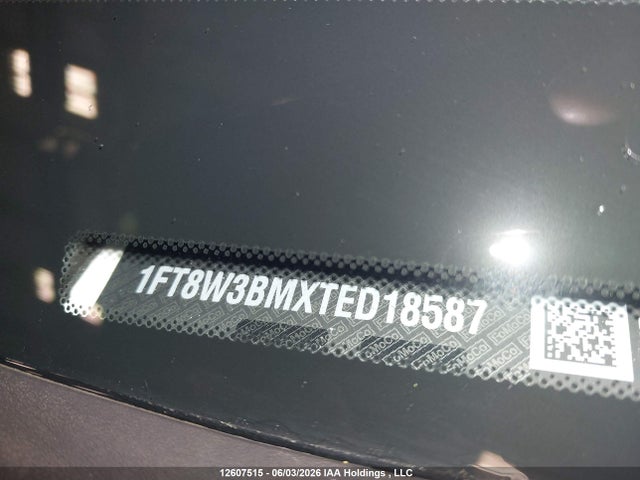 Aukcja sprzedaży 2026 Ford F350 Super Duty, vin: 1FT8W3BMXTED18587, numer aukcji: 12607515