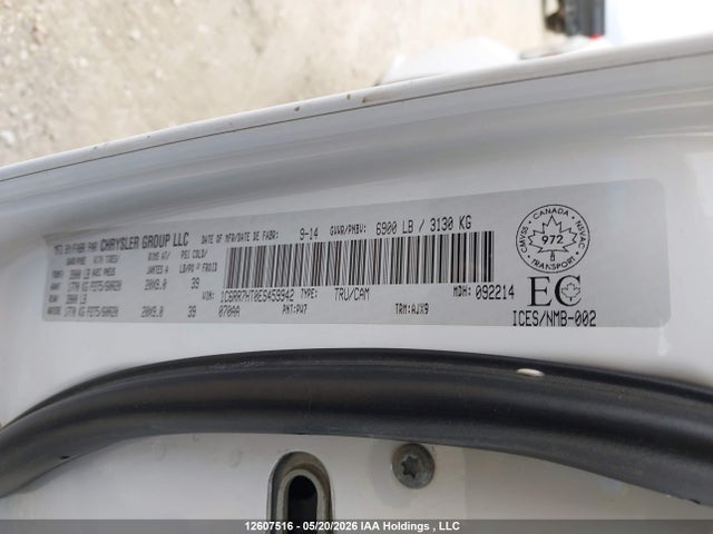 1C6RR7HT0ES459942 RAM 1500 Sport