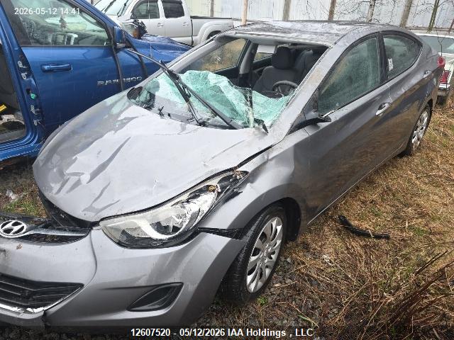 2011 Hyundai Elantra Gl მანქანა იყიდება აუქციონზე, vin: 5NPDH4AE1BH061309, აუქციონის ნომერი: 12607520