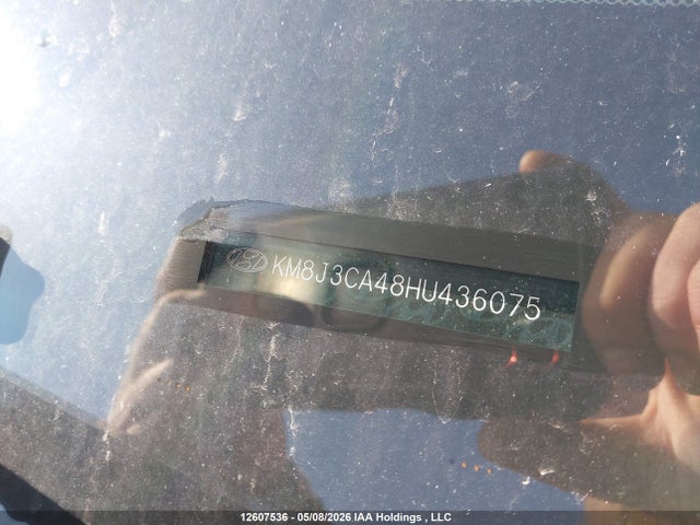 KM8J3CA48HU436075 Hyundai Tucson Limited/sport And Eco/se