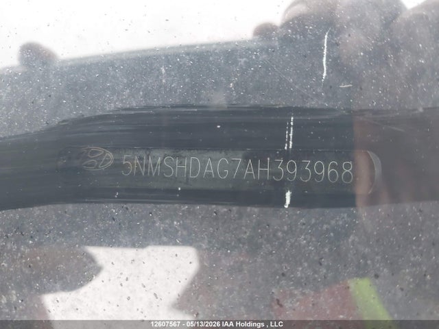 2010 Hyundai Santa Fe Limited 3.5 მანქანა იყიდება აუქციონზე, vin: 5NMSHDAG7AH393968, აუქციონის ნომერი: 12607567