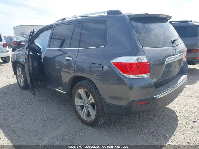Aukcja sprzedaży 2013 Toyota Highlander V6 Limited, vin: 5TDDK3EH1DS225252, numer aukcji: 12607576