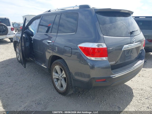 Aukcja sprzedaży 2013 Toyota Highlander V6 Limited, vin: 5TDDK3EH1DS225252, numer aukcji: 12607576