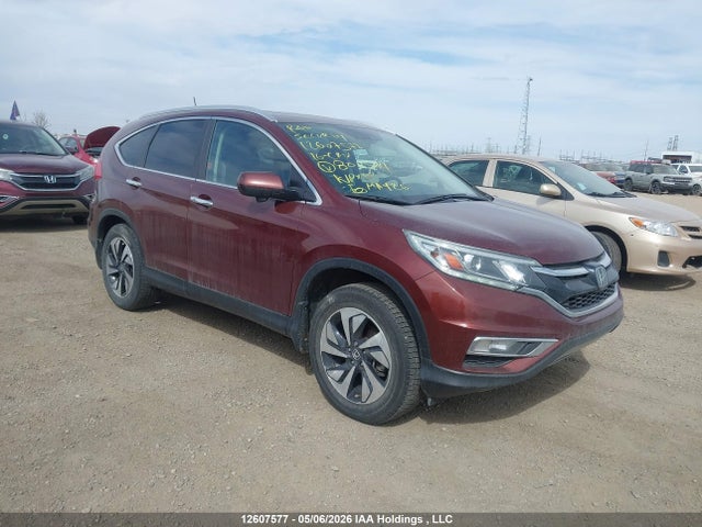 2016 Honda Cr-v Touring მანქანა იყიდება აუქციონზე, vin: 5J6RM4H96GL806594, აუქციონის ნომერი: 12607577