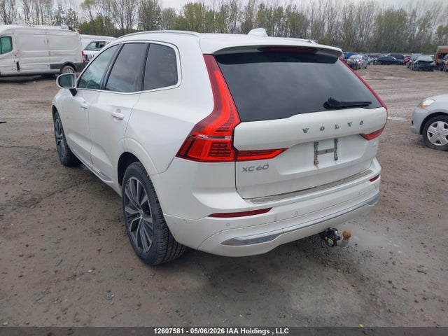2022 Volvo Xc60 T8 Recharge Inscription მანქანა იყიდება აუქციონზე, vin: LYVBR0DL9NB968112, აუქციონის ნომერი: 12607581