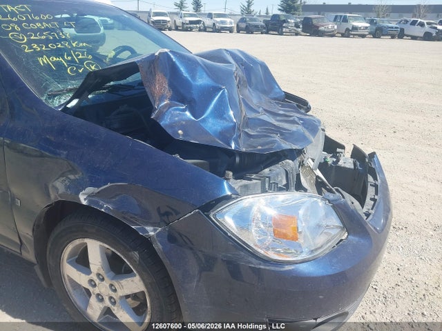 12607600 :رقم المزاد ، 1G1AL15F287265738 vin ، 2008 Chevrolet Cobalt Lt مزاد بيع