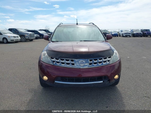 2007 Nissan Murano Sl მანქანა იყიდება აუქციონზე, vin: JN8AZ08W97W612504, აუქციონის ნომერი: 12607610