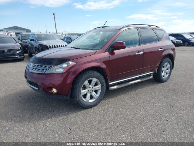 2007 Nissan Murano Sl მანქანა იყიდება აუქციონზე, vin: JN8AZ08W97W612504, აუქციონის ნომერი: 12607610
