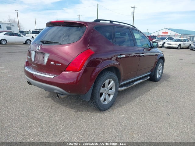 2007 Nissan Murano Sl მანქანა იყიდება აუქციონზე, vin: JN8AZ08W97W612504, აუქციონის ნომერი: 12607610