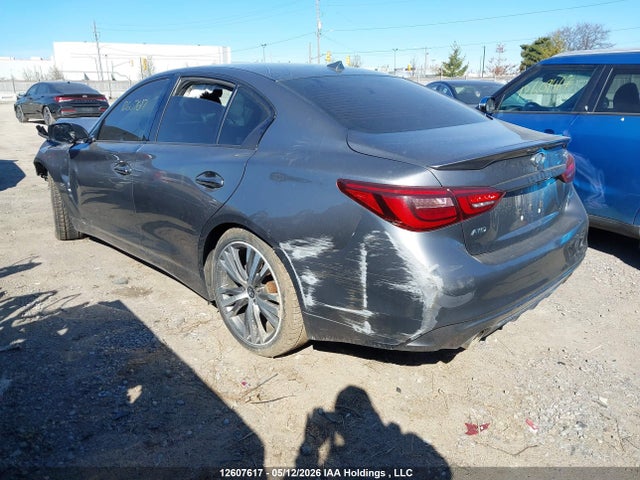 Aukcja sprzedaży 2018 Infiniti Q50 Luxe/sport, vin: JN1EV7AR3JM442880, numer aukcji: 12607617