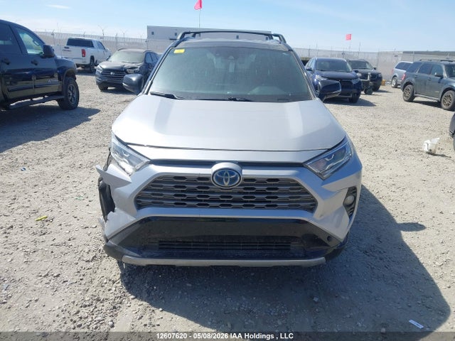 12607620 :رقم المزاد ، 2T3RWRFV2LW100517 vin ، 2020 Toyota Rav4 Hybrid Xle مزاد بيع