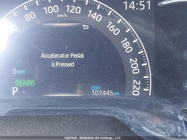 12607620 :رقم المزاد ، 2T3RWRFV2LW100517 vin ، 2020 Toyota Rav4 Hybrid Xle مزاد بيع