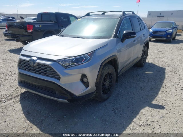 12607620 :رقم المزاد ، 2T3RWRFV2LW100517 vin ، 2020 Toyota Rav4 Hybrid Xle مزاد بيع