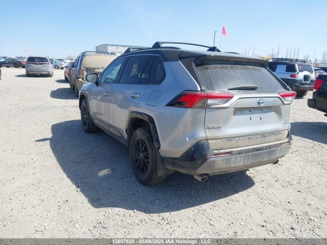 12607620 :رقم المزاد ، 2T3RWRFV2LW100517 vin ، 2020 Toyota Rav4 Hybrid Xle مزاد بيع