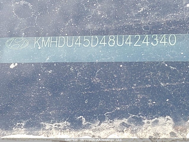 Aukcja sprzedaży 2008 Hyundai Elantra Gl/gls, vin: KMHDU45D48U424340, numer aukcji: 12607625