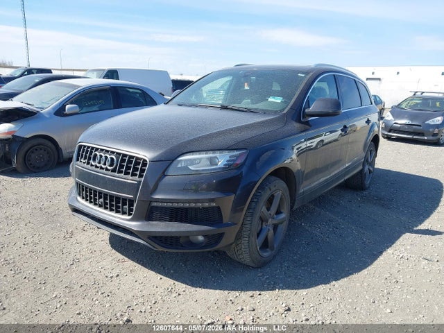 12607644 :رقم المزاد ، WA1WMCFE7FD014041 vin ، 2015 Audi Q7 Tdi/prestige مزاد بيع