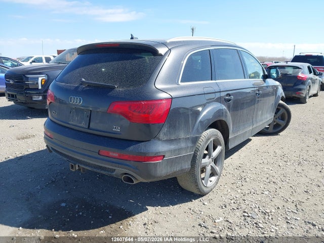 12607644 :رقم المزاد ، WA1WMCFE7FD014041 vin ، 2015 Audi Q7 Tdi/prestige مزاد بيع