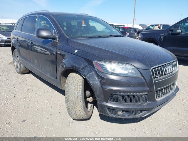 12607644 :رقم المزاد ، WA1WMCFE7FD014041 vin ، 2015 Audi Q7 Tdi/prestige مزاد بيع