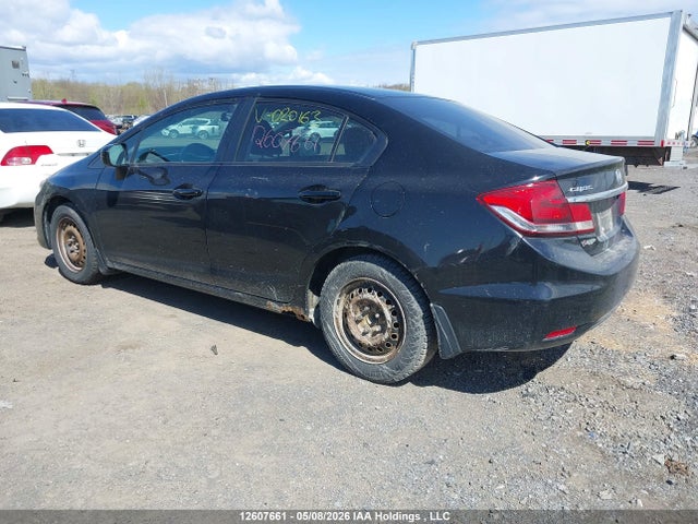 2014 Honda Civic Lx მანქანა იყიდება აუქციონზე, vin: 2HGFB2E45EH020163, აუქციონის ნომერი: 12607661