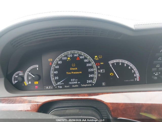Aukcja sprzedaży 2010 Mercedes-benz S 400 Hybrid, vin: WDDNG9FB5AA289053, numer aukcji: 12607673